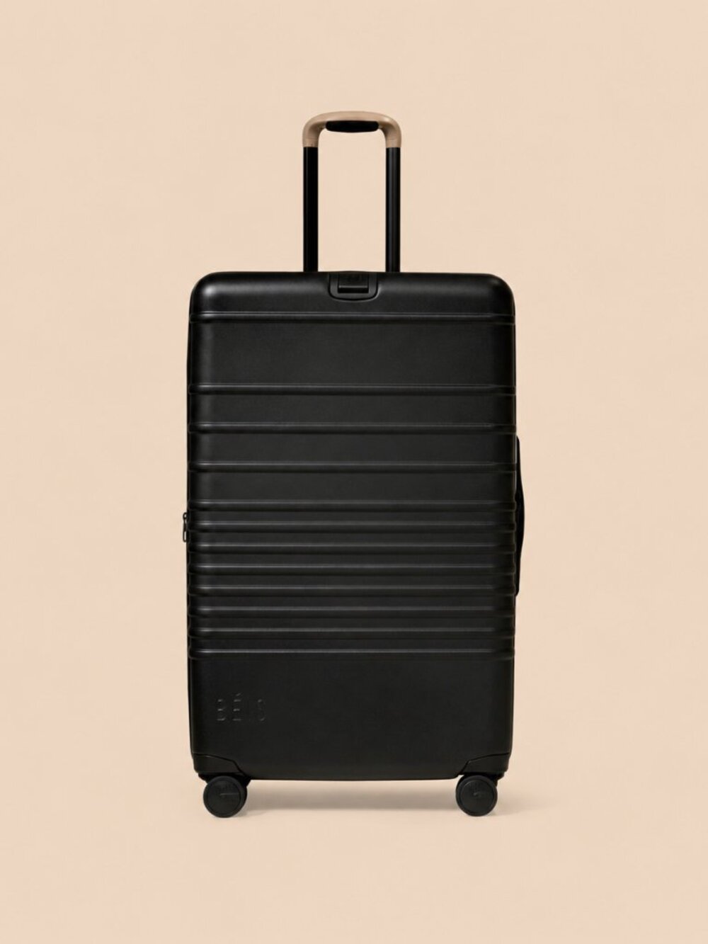 NWT BÉIS The Large Check-In Roller Suitcase Black 29” Luggage